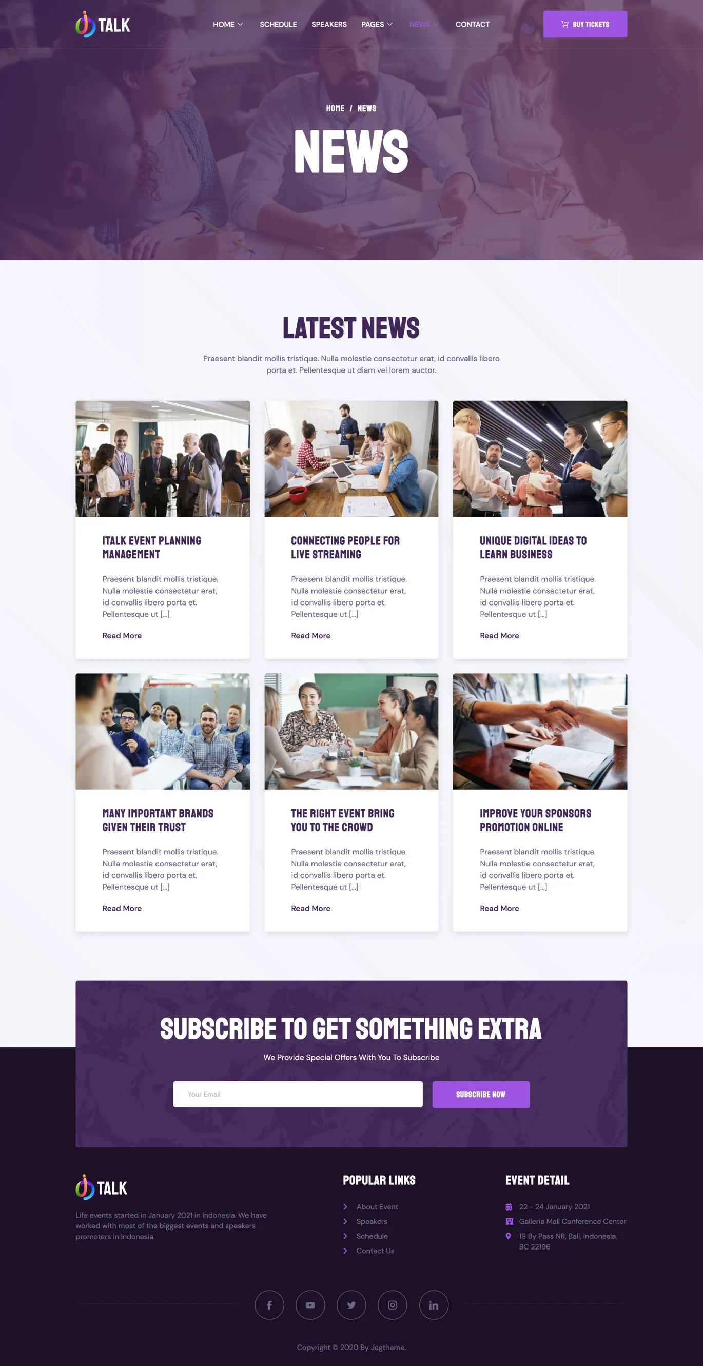 Image [2] - iTalk - Events & Meetings Elementor Template Suite - Photon Flux | Professional WordPress Repair Service, Global Reach, Fast Response