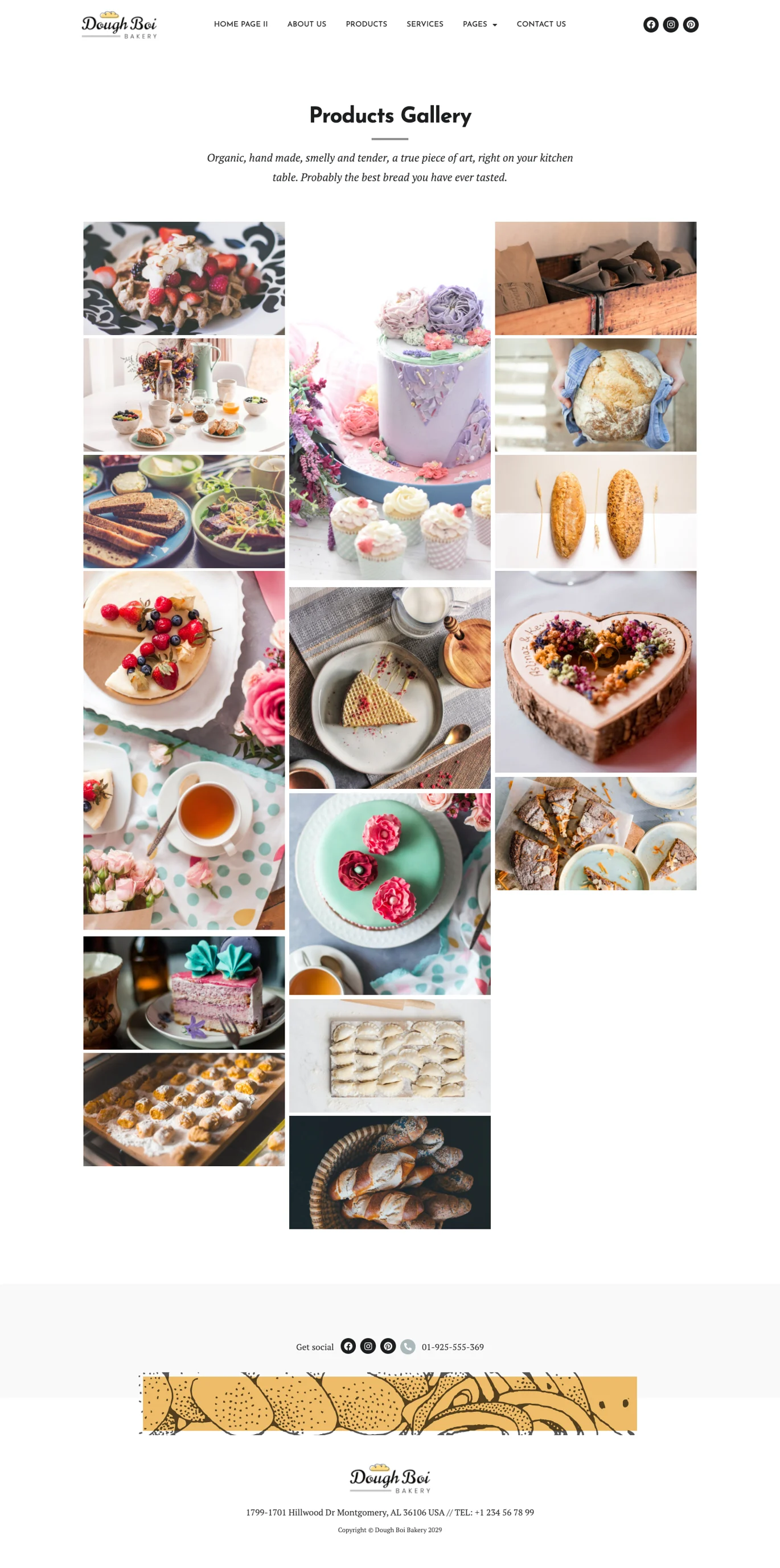 Image [1] - DoughBoiBakery - Bakery Template Kit - Photonwave.com | Professional WordPress repair service, worldwide, fast response!