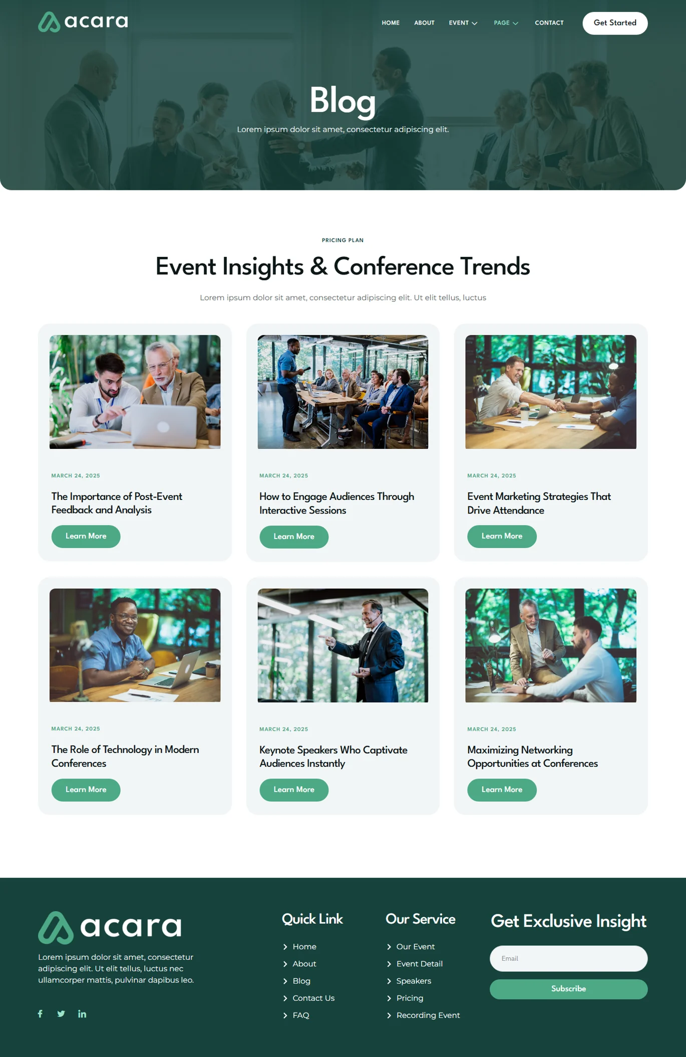 Image [2] - Acara - Events & Conferences Elementor Template Suite - Photonflux.com | Professional WordPress Repair Service, Global Reach, Fast Response