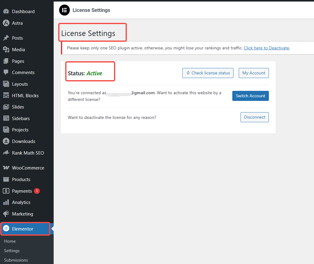 Image [4] - Warnings! The Elementor Pro you're using might be a pirated version? These 3 tricks will help you check the authenticity in seconds!