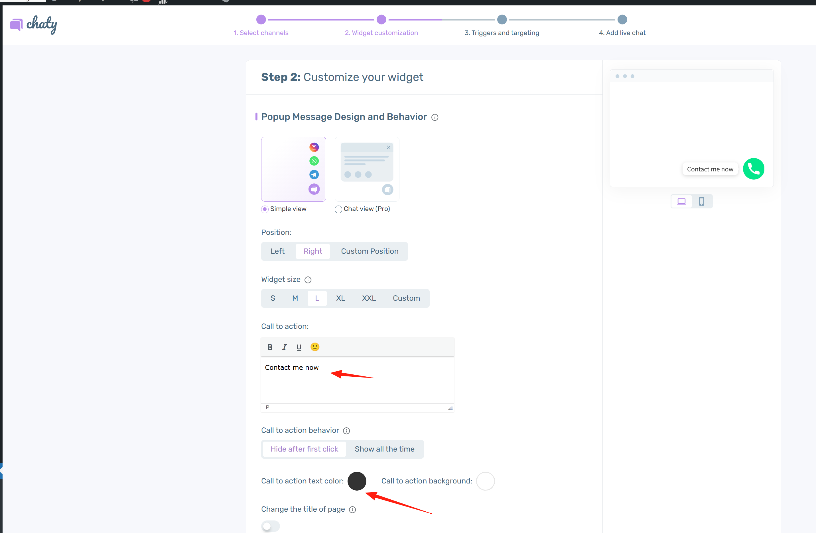 图片[6]-Chaty 免费插件教程：为 WordPress 添加 WhatsApp 聊天窗口
