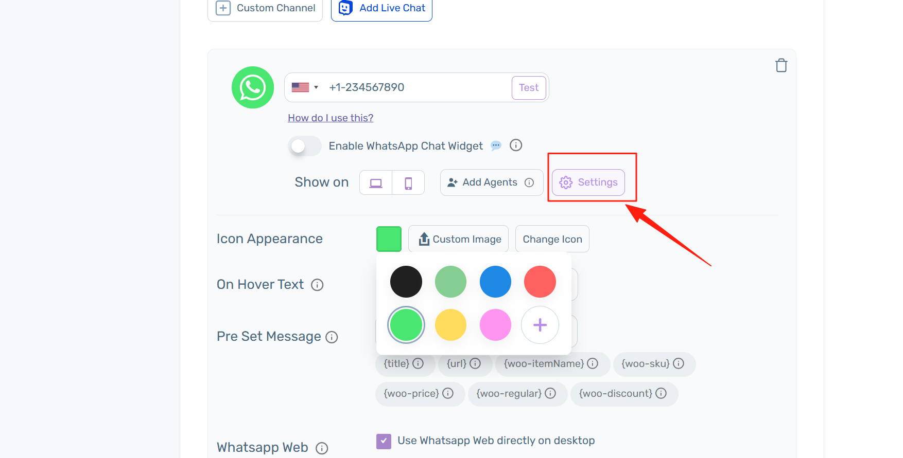 图片[5]-Chaty 免费插件教程：为 WordPress 添加 WhatsApp 聊天窗口