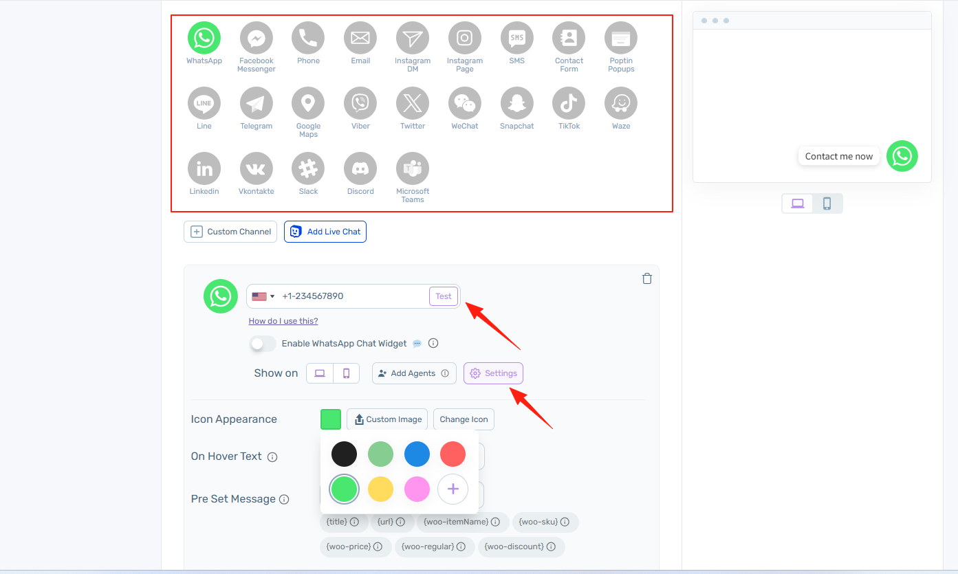 图片[3]-5分钟配置Chaty插件：WordPress多渠道联系按钮完全指南