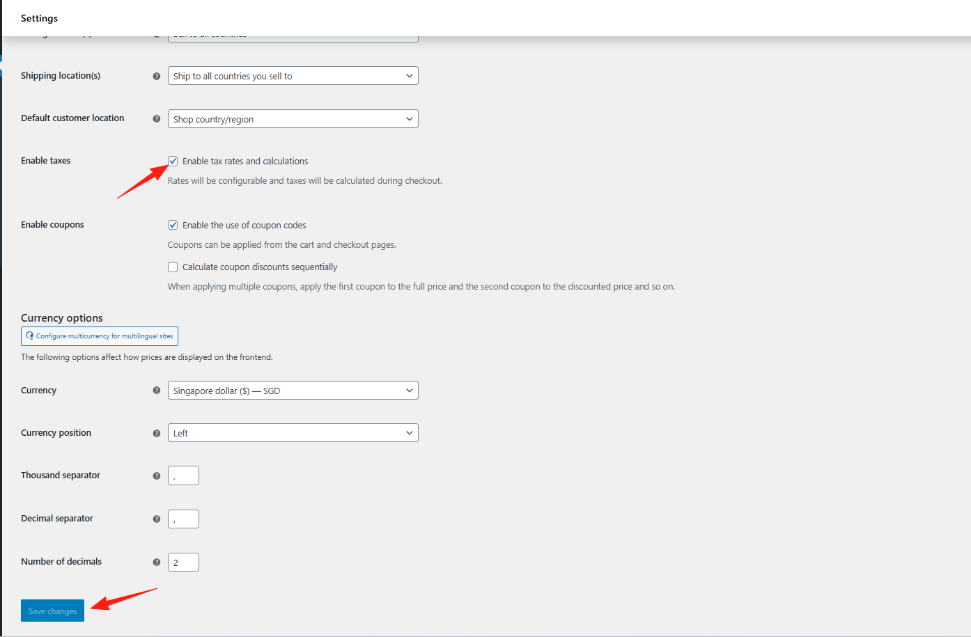 Imagen [2] - Guía completa de configuración de impuestos de WooCommerce: Tutorial de configuración de cumplimiento de impuestos globales 2024