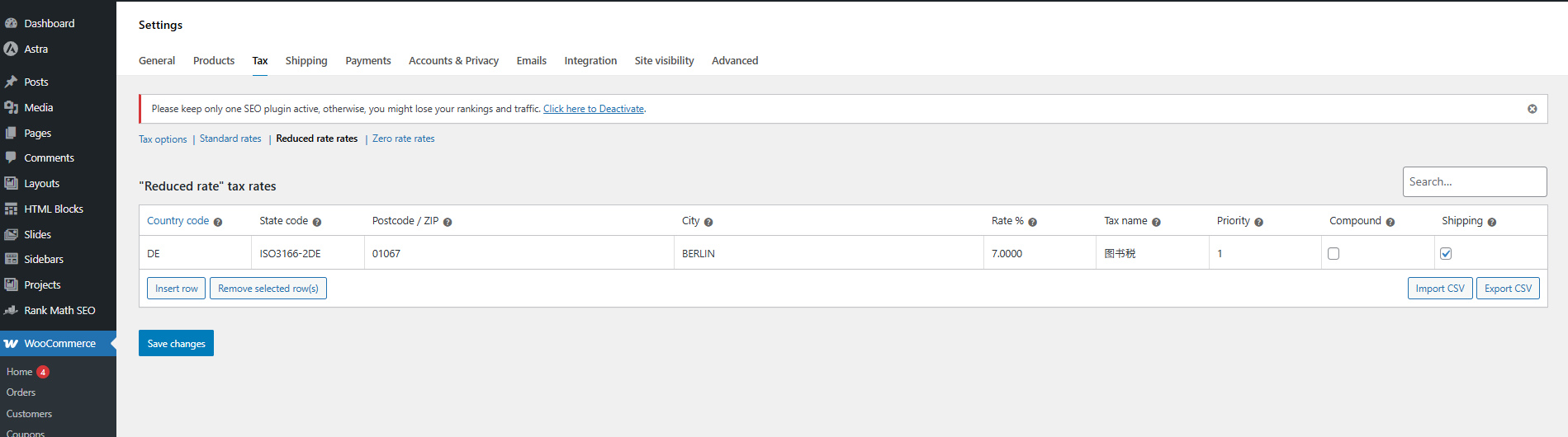Imagen [4] - Guía completa de configuración de impuestos de WooCommerce: Tutorial de configuración de cumplimiento de impuestos globales 2024