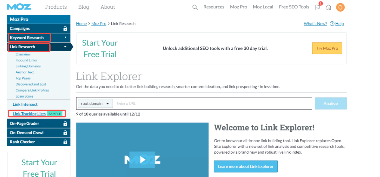 图片[2]-别瞎买 SEO 工具！初创用 Moz 还是企业选 Semrush？不同阶段适配指南来了
