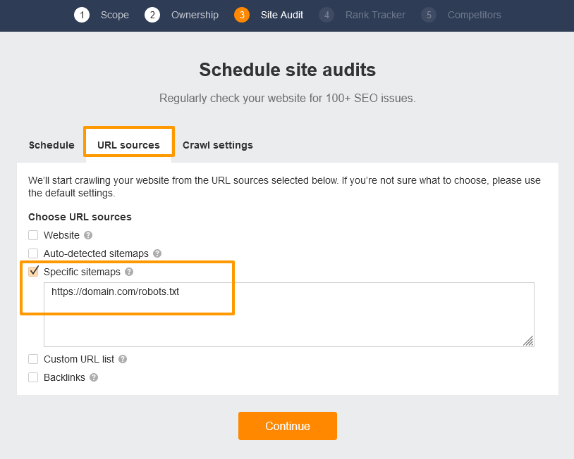 Image [2]-Ahrefs Site Audit tutoriel explosif : seulement crawl page Sitemap de la méthode d'analyse complète
