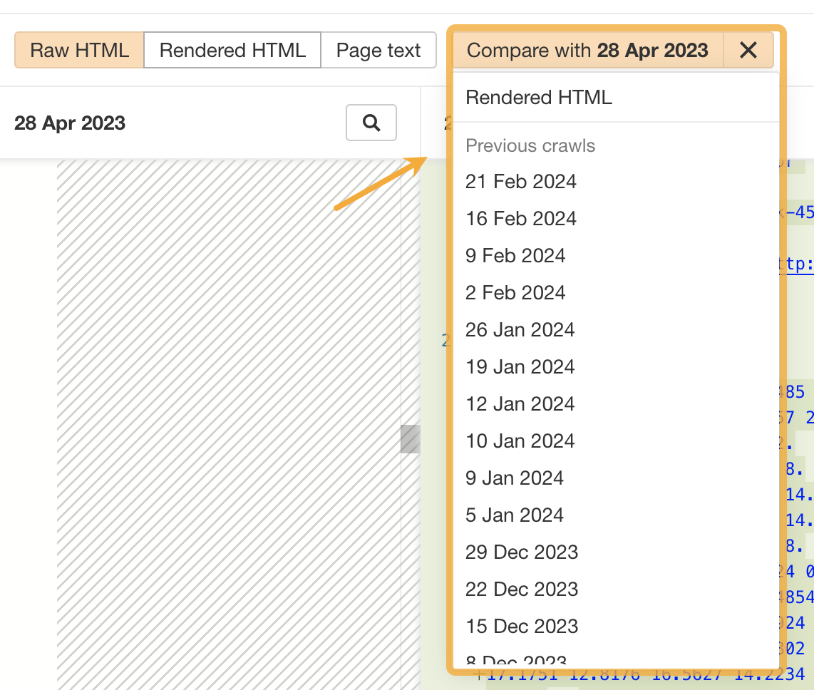 画像[21]-Ahrefs Site Audit クロール比較：隠れたウェブサイトの問題を素早く発見