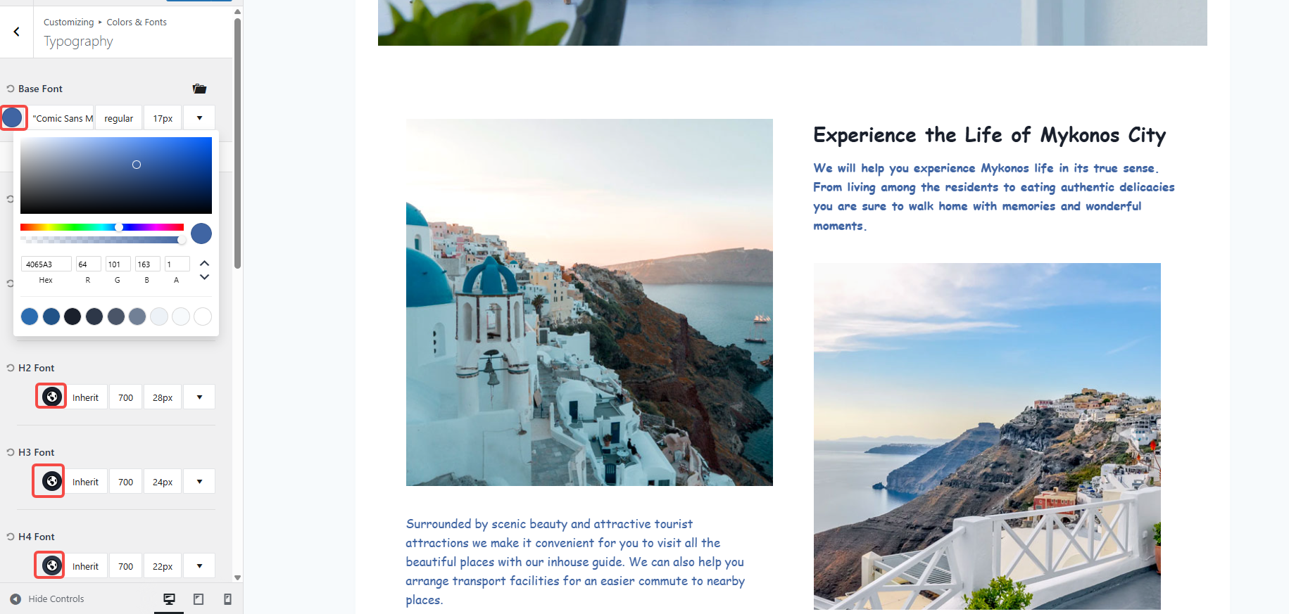 Imagen [7] - Personalización de fuentes Kadence: sitios web más personales