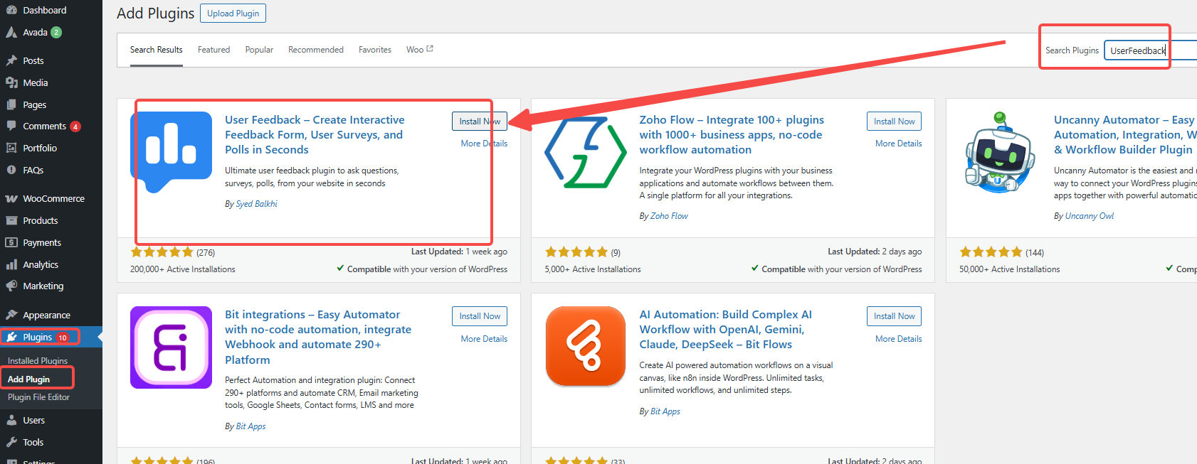 Image [2]-5 minutes to get UserFeedback installed and activated, a must see for newbie webmasters!