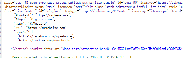 Image [10] - Choc ! Il s'avère que le pied de page de WordPress, avec un peu de HTML, peut instantanément améliorer le référencement et le professionnalisme d'un site web.
