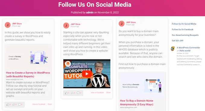 Image [6] - Must See! WordPress User Feedback + Social Interaction Tips to Easily Make Your Brand Impact Explode!