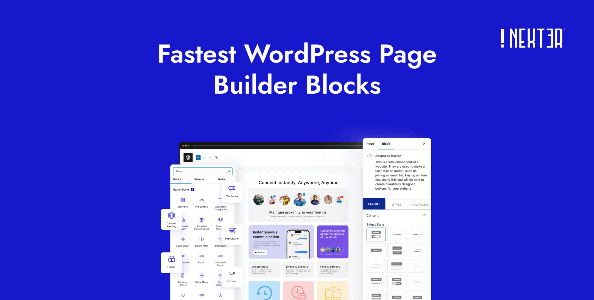 Nexter Blocks Getting Started Tutorial, Make Your Website Instantly Higher - Photon Flux | Servicio profesional de reparación de WordPress, en todo el mundo, ¡rápida respuesta!