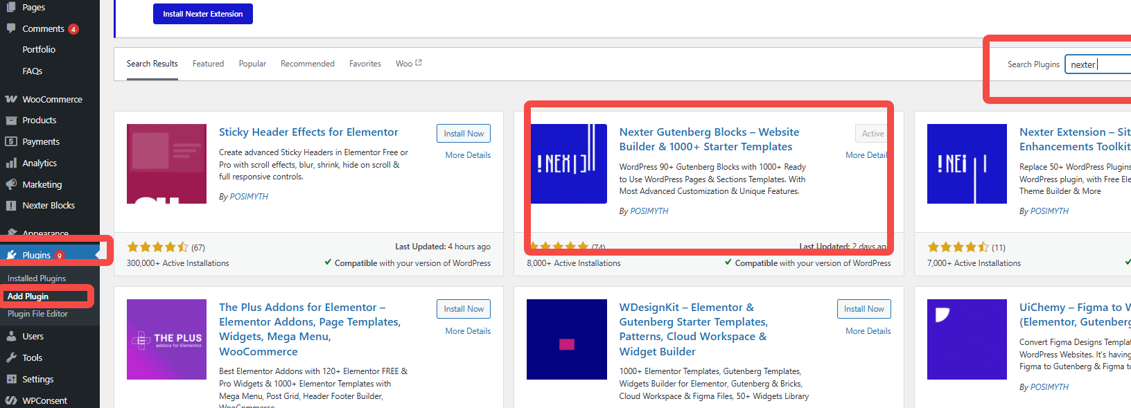 Le plugin Nexter Blocks permet une conception efficace des pages WordPress en un seul clic !
