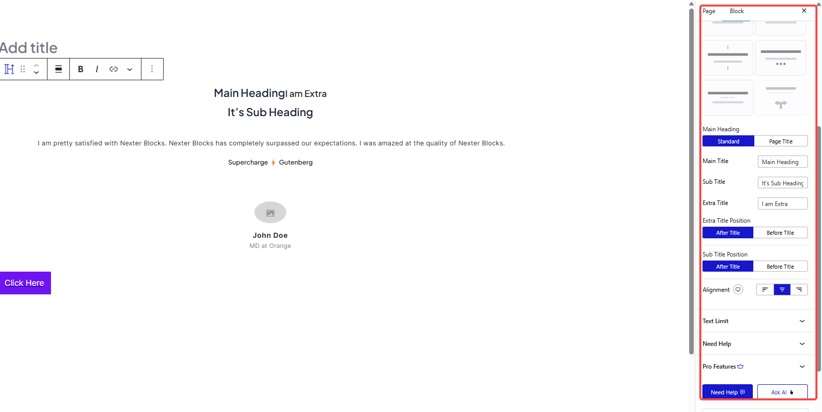 Image[7]-Subvertir le site traditionnel ! Le plugin Nexter Blocks permet de créer des pages WordPress efficaces en un seul clic !