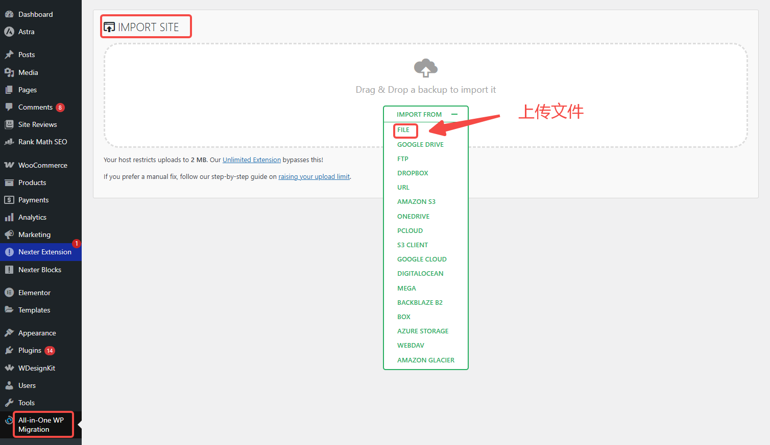 Imagen [13]-Astra Setup Backup and Restore Tutorial: Restauración rápida y segura de sitios web