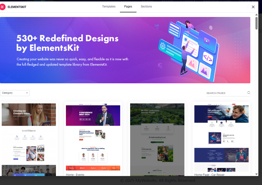 画像[3] - ElementKit Artifact: Elementorウェブサイトをより派手に、より柔軟に！