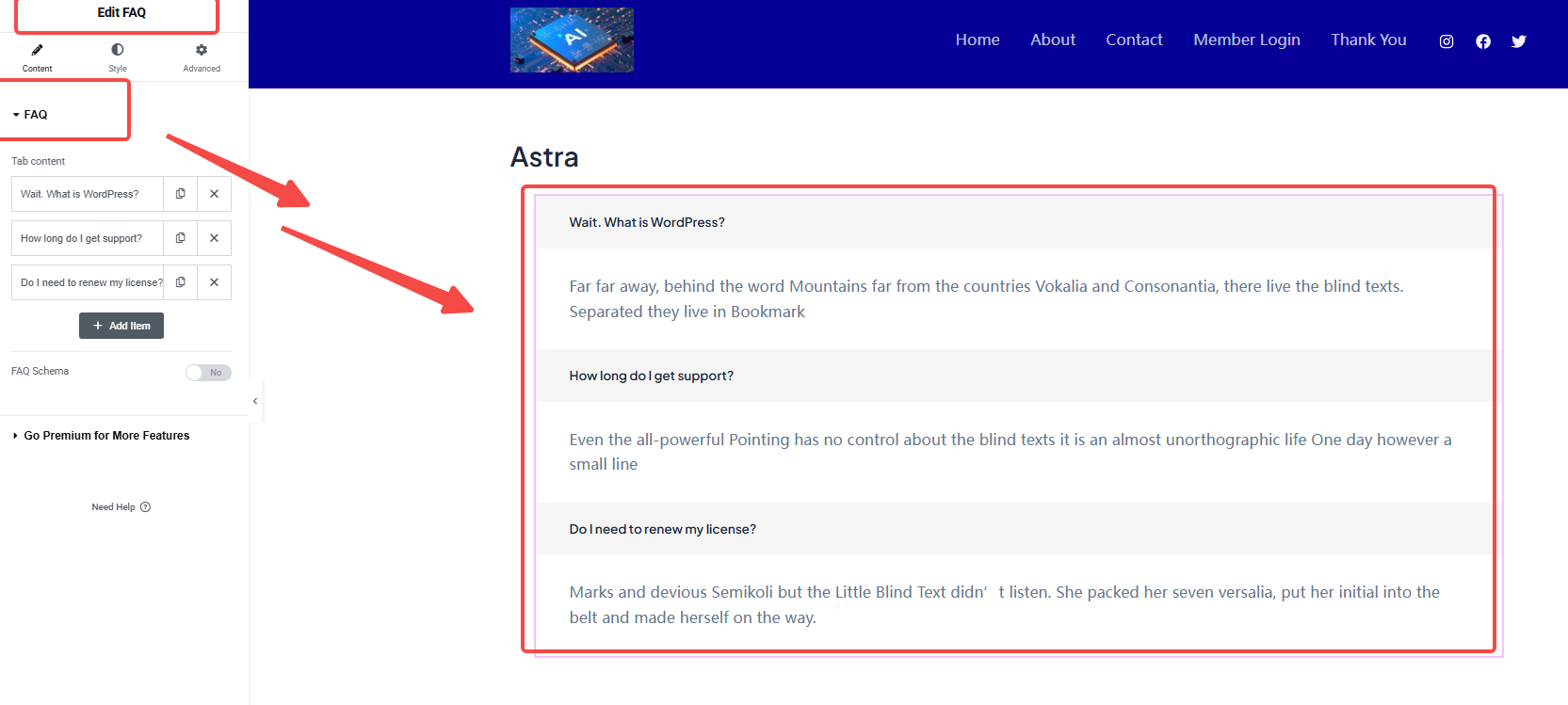 Imagen [2]-¡Imprescindible! ElementsKit te enseña a hacer FAQs, listas de precios y botones CTA fácilmente!