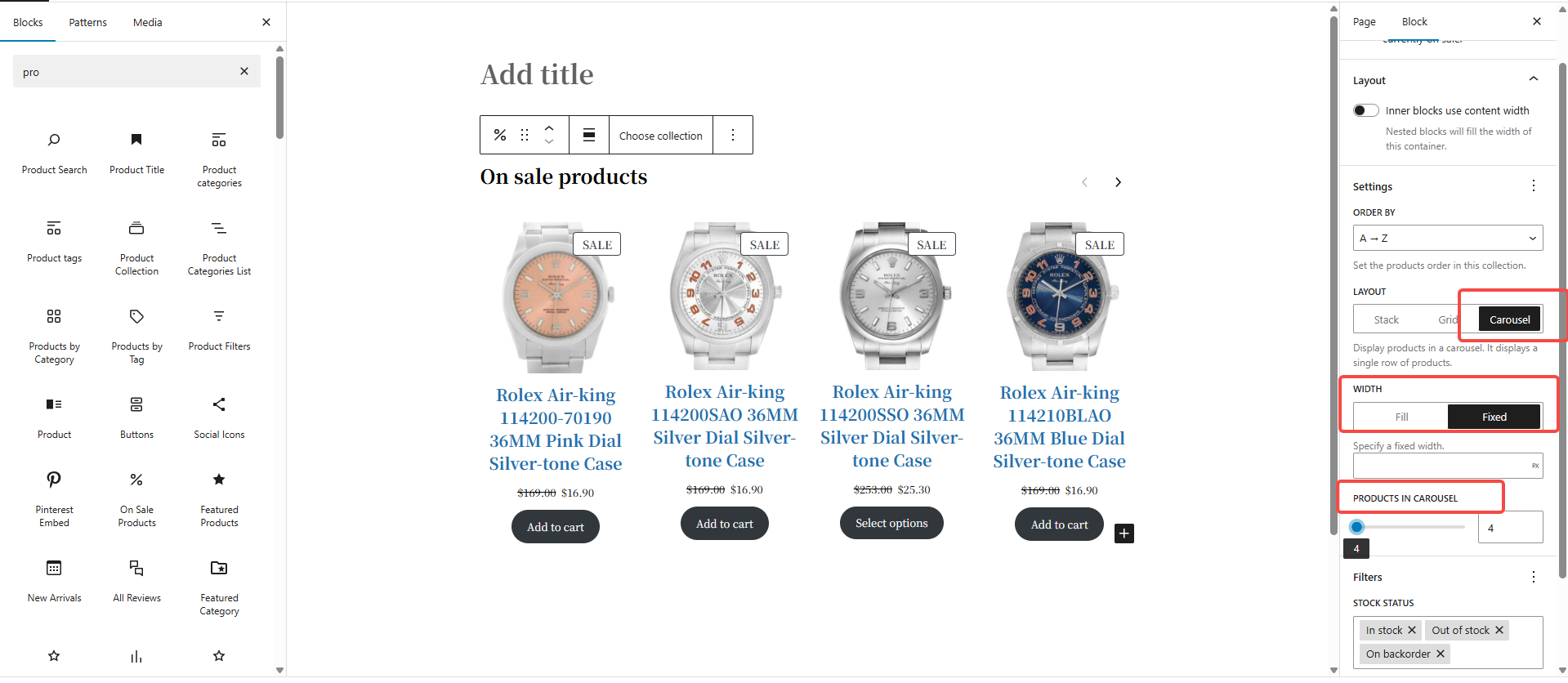 Image [4] - Fonctionnalité de WooCommerce 10.2 Heavyweight ! La rotation des produits fait grimper en flèche le taux de conversion de la page d'accueil !