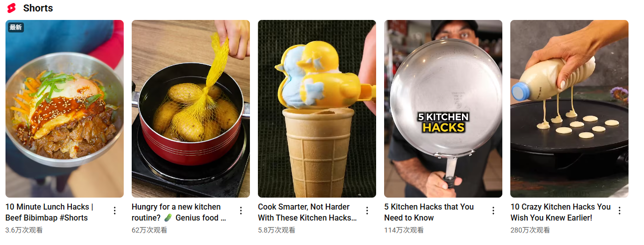 Imagen [4] - YouTube Shorts Biblioteca de selección explosiva: 7 temas para desencadenar tráfico fácilmente