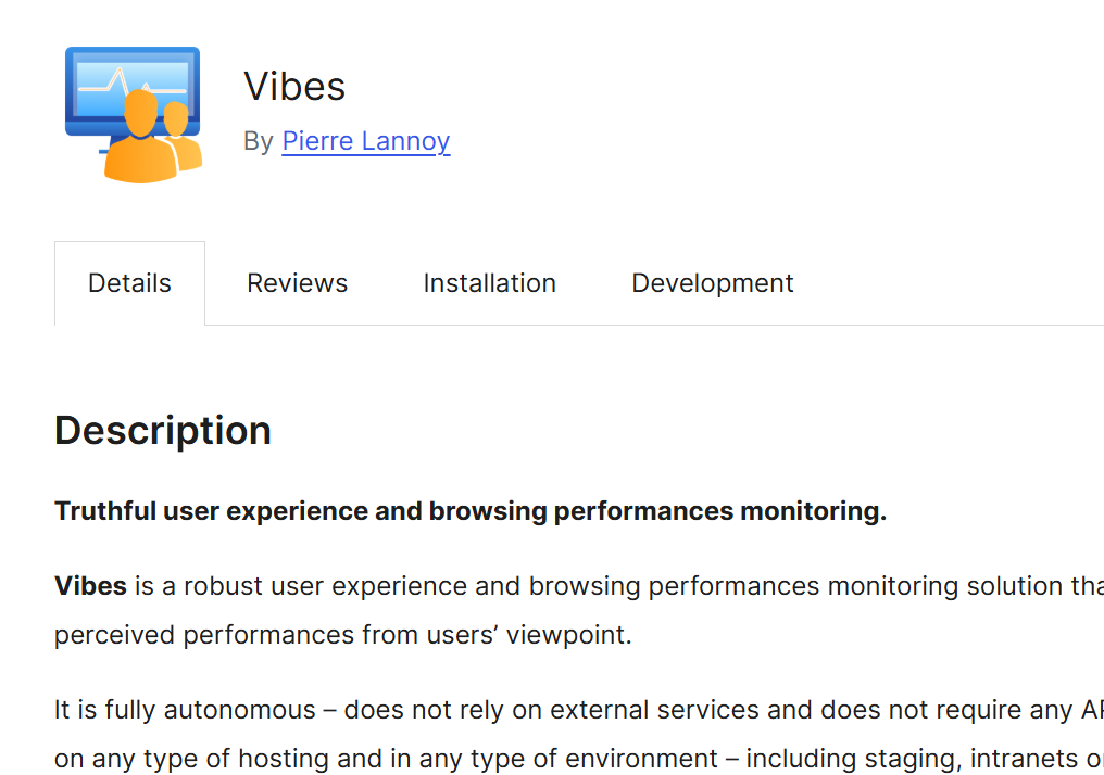 有人用过 Vibes 吗？它真的能做到完全自主的性能监控吗？-光子波动网 | 专业WordPress修复服务，全球范围，快速响应