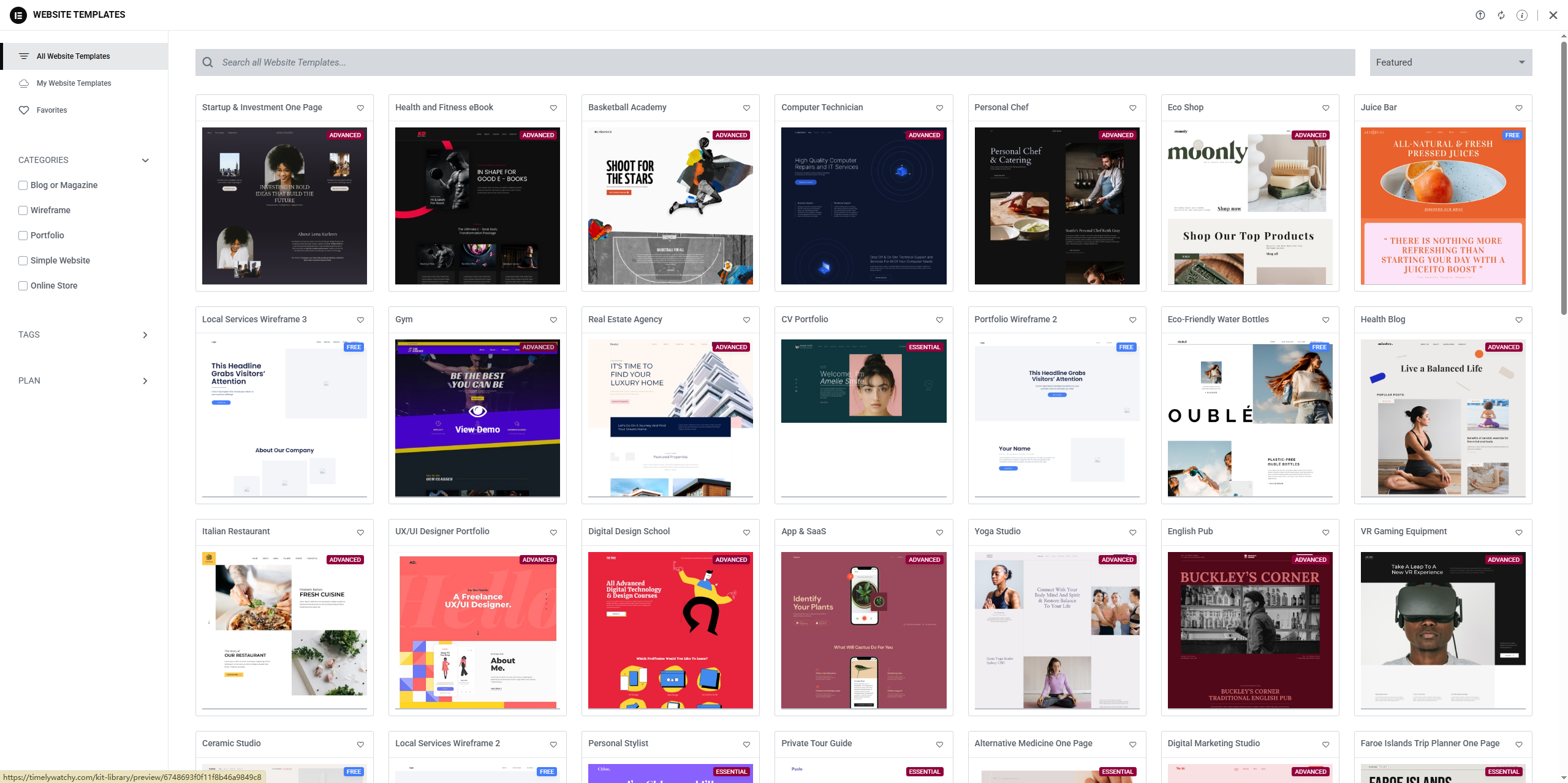 画像[4] - ElementorでWordPressウェブサイトテンプレートをインストールする方法：詳細な手順