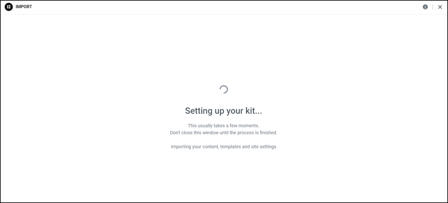 画像[11] - ElementorでWordPressウェブサイトテンプレートをインストールする方法：詳細な手順