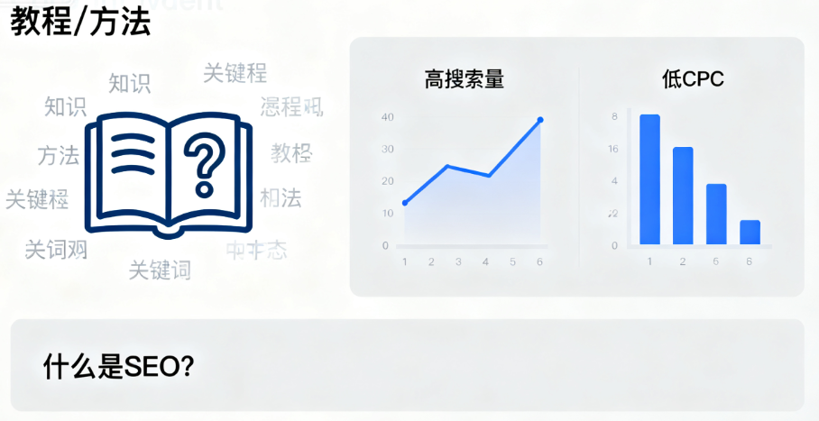 Reconocimiento de la intención de búsqueda Optimización de la búsqueda móvil Valor comercial de las palabras clave