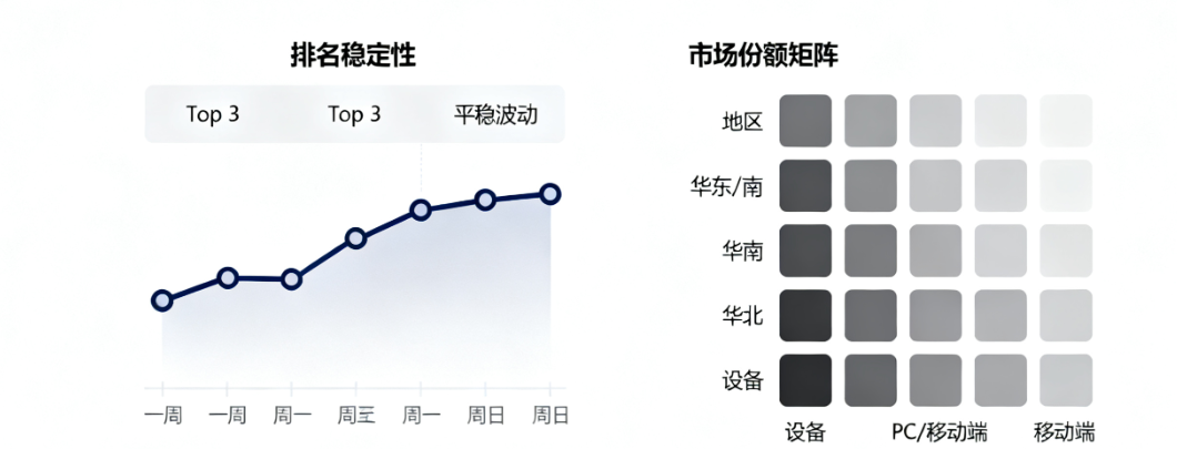 Évaluation de la qualité du trafic Optimisation des mots clés RCI Analyse de la précision de l'utilisateur