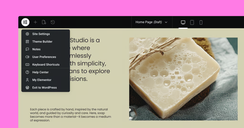 图片[7]-Elementor 3.33 爆炸式升级：新变量管理器与 Editor V4 彻底改变网页设计体验