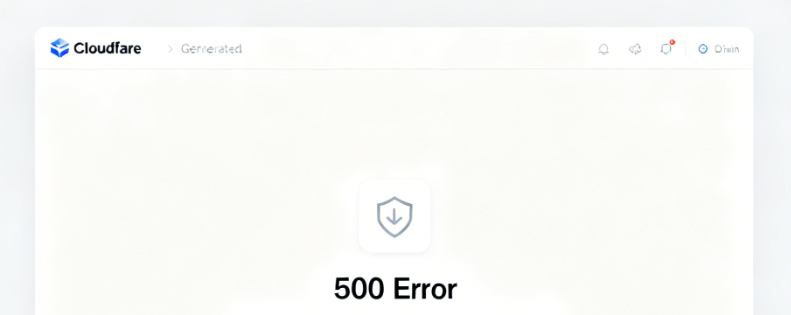 Cloudflare 500