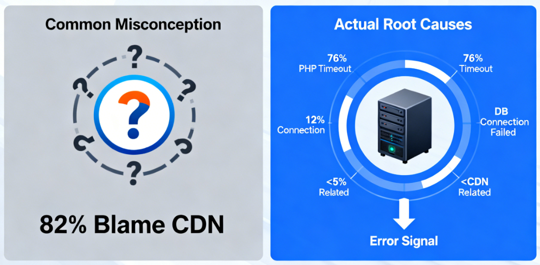 Cloudflare 500错误