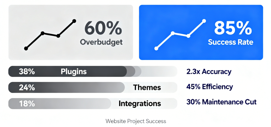 Budget pour le développement du site web