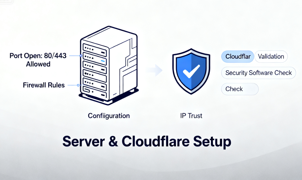 Cloudflare 521 Error