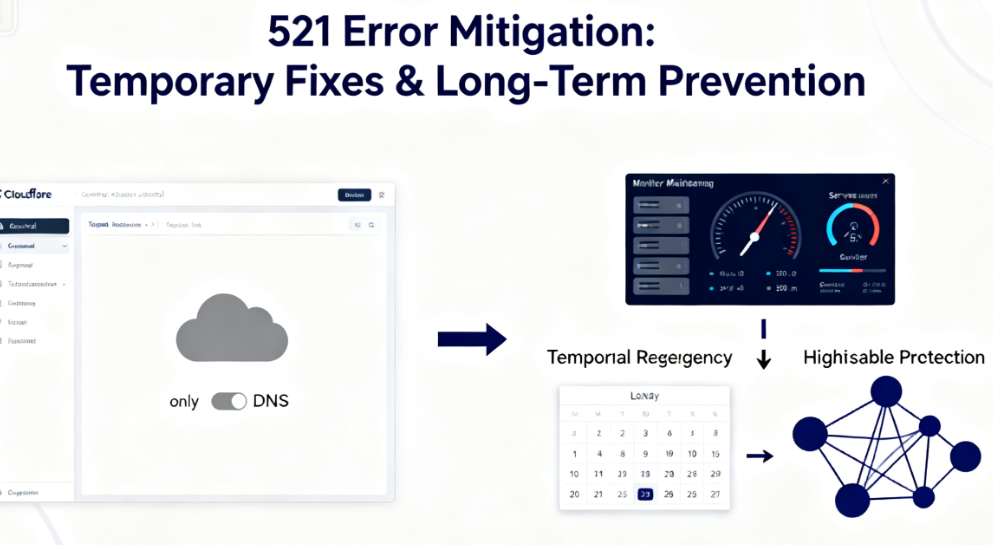 Cloudflare 521 Error
