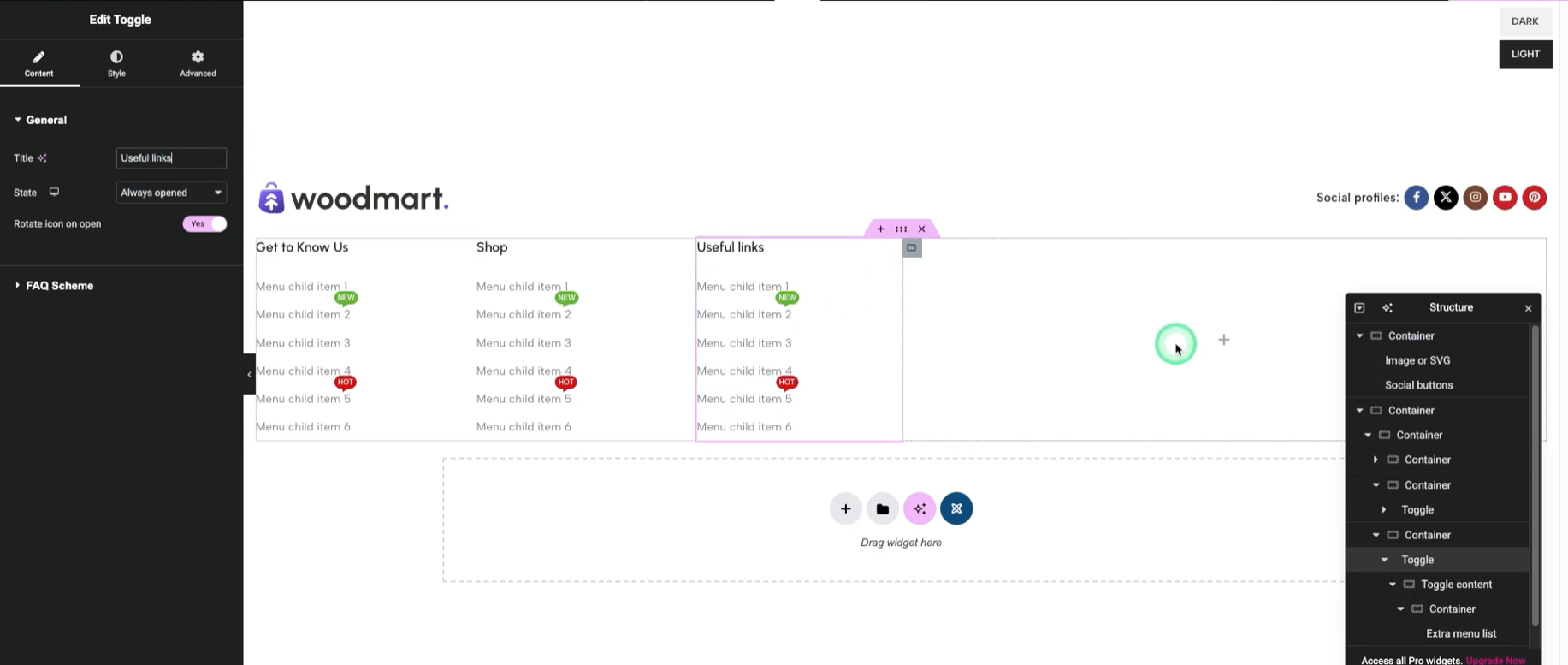 Image[10] - Bloc HTML Woodmart : guide complet pour personnaliser votre pied de page