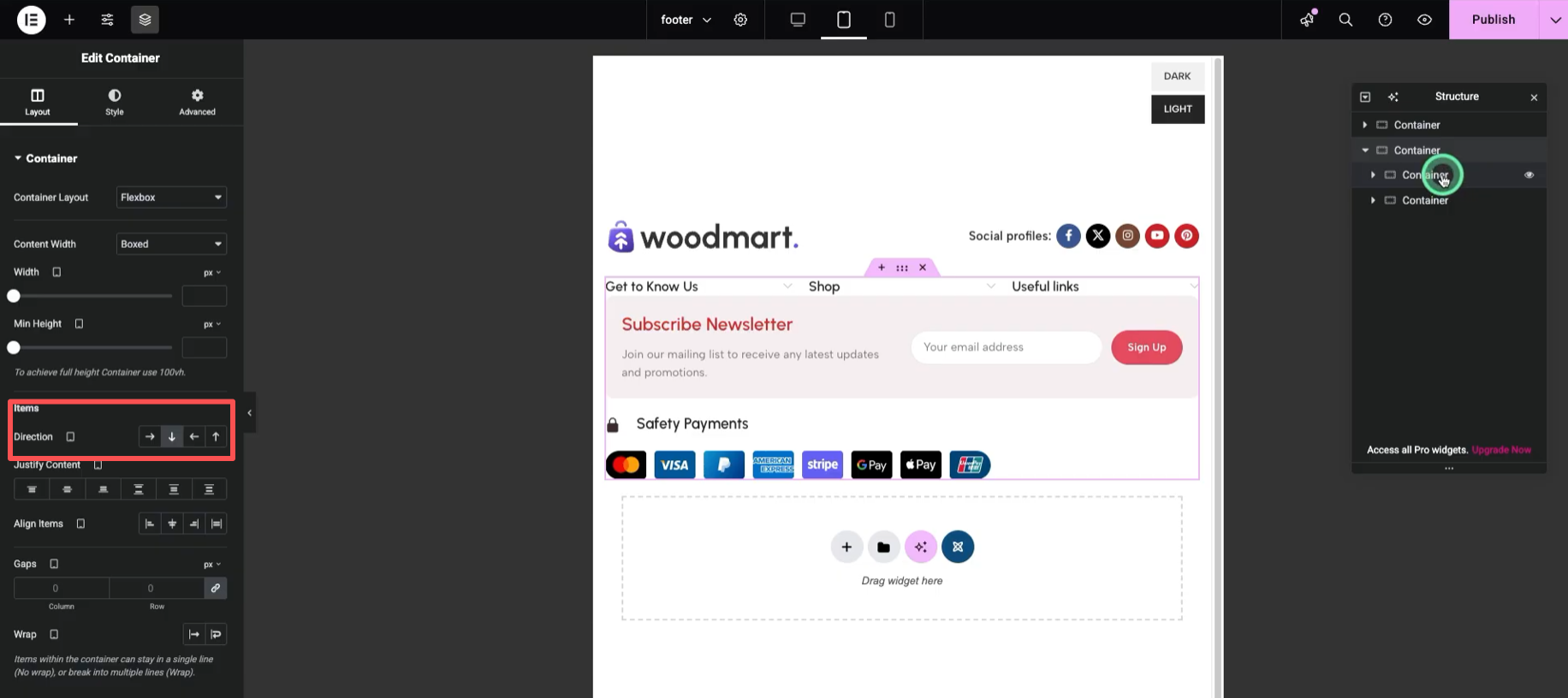 Image [15] - Bloc HTML Woodmart : guide complet pour créer un pied de page personnalisé