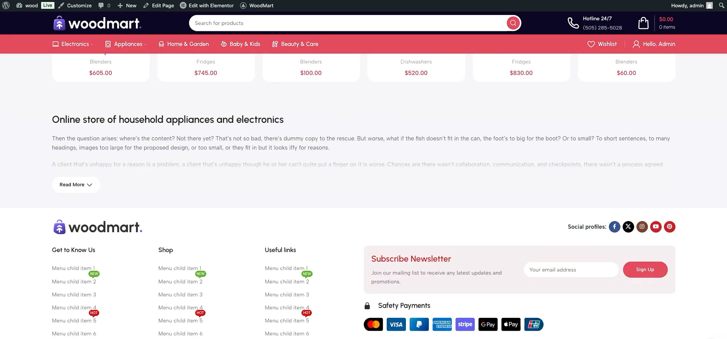 Image[18] - Bloc HTML Woodmart : guide complet pour créer un pied de page personnalisé
