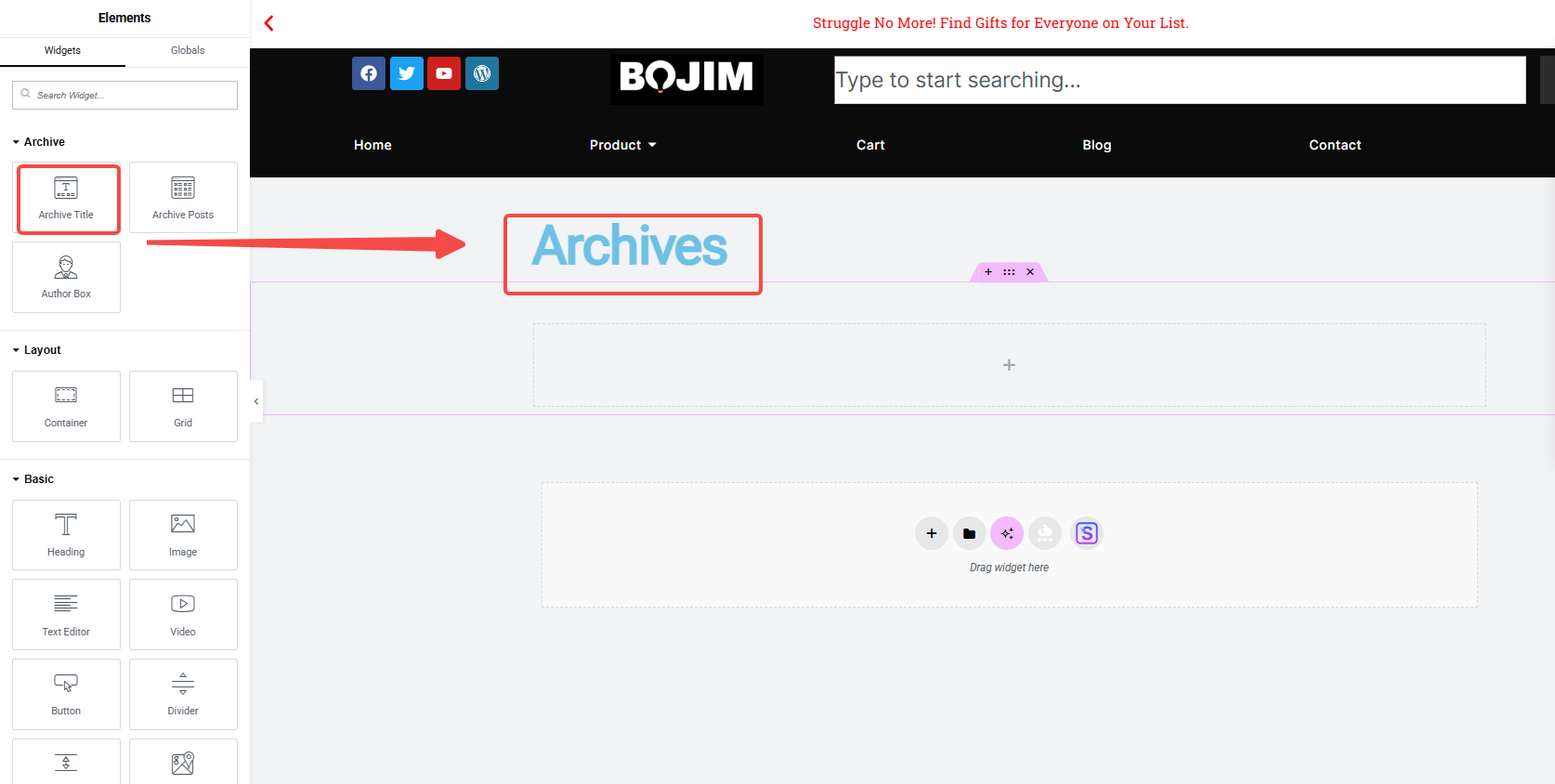 Image [7] - Créez sans effort la page d'archives parfaite ! Le guide ultime pour débutants sur Elementor, qui vous aide à améliorer votre site web !