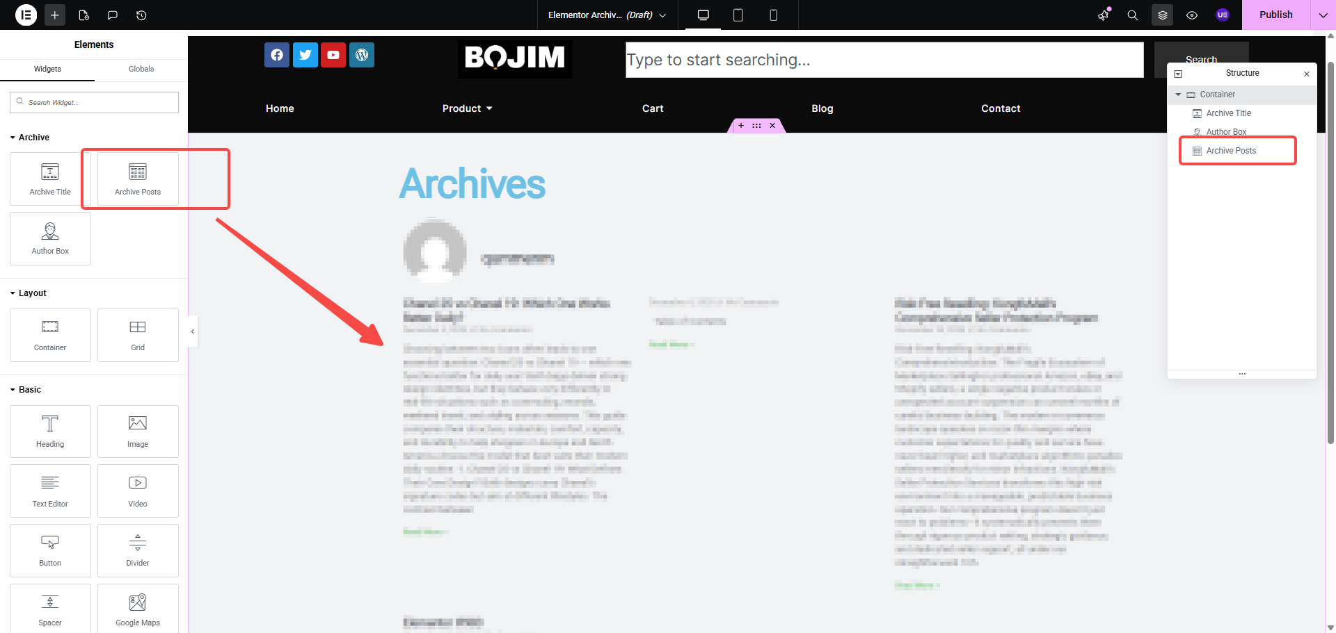Image [9] - Créez sans effort la page d'archives parfaite ! Le guide ultime pour débutants sur Elementor, qui vous aidera à améliorer votre site web !