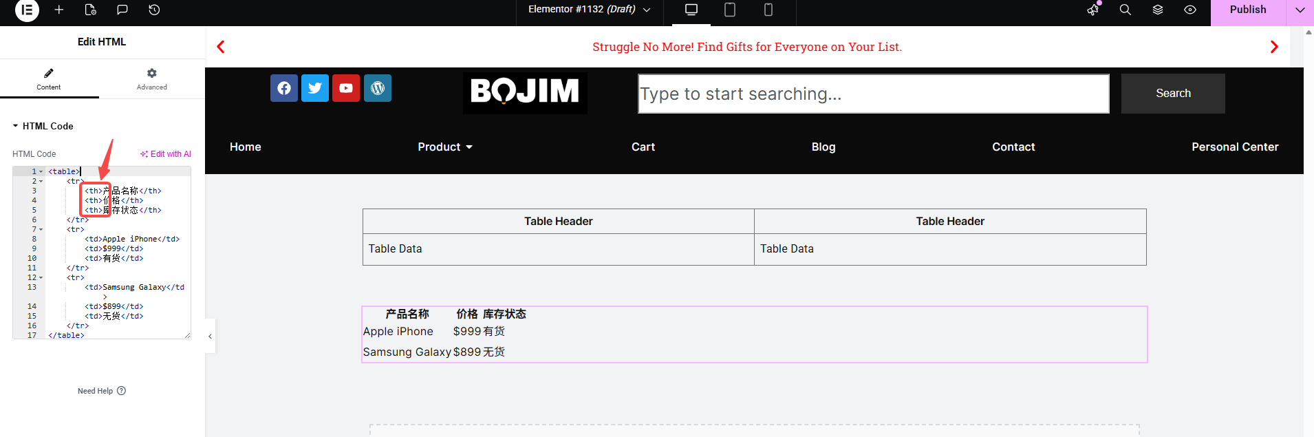 Imagen [4] - Tablas Elementor para SEO: casos de uso óptimos para mejorar el posicionamiento