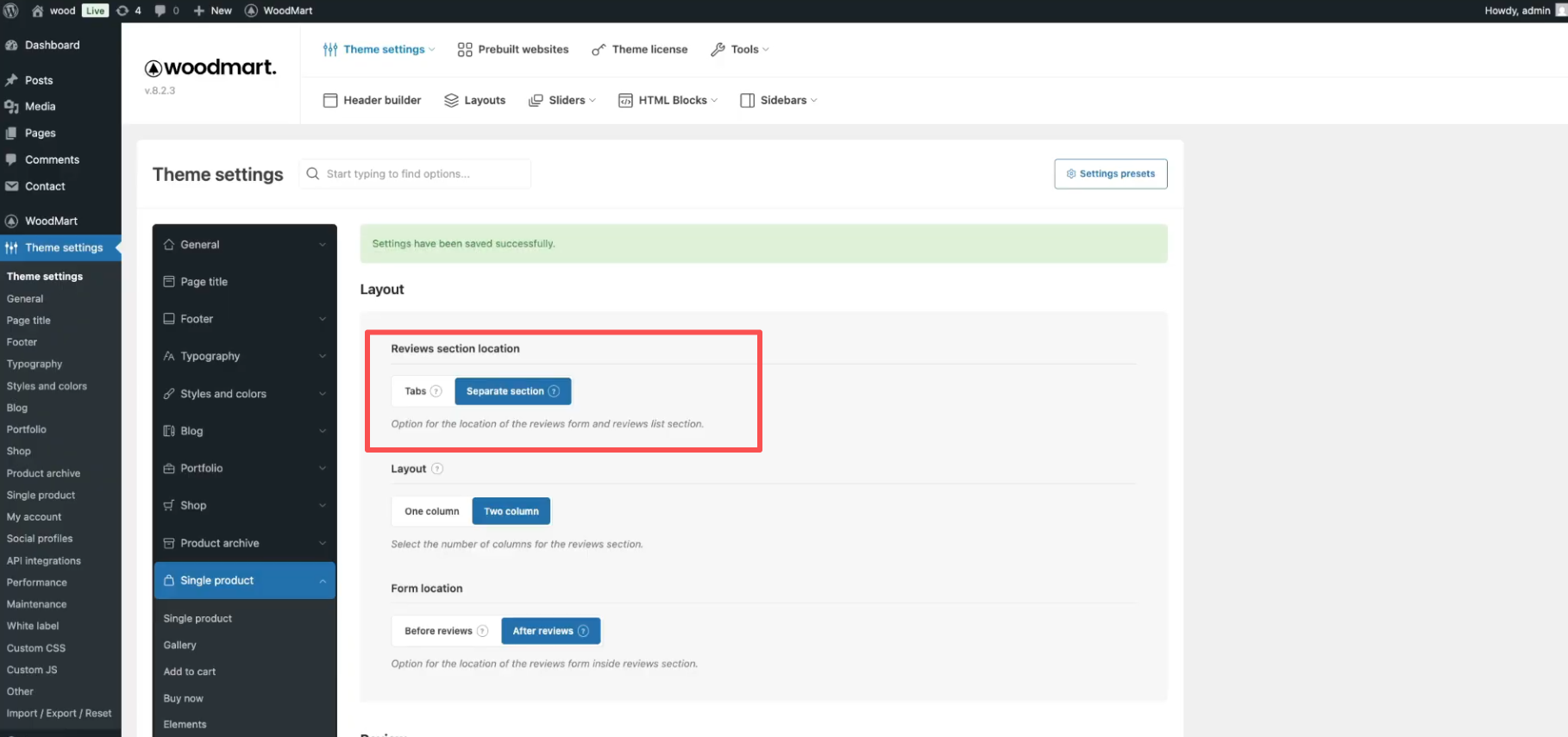 画像[3] - Woodmartテーマでコメント設定をカスタマイズし、インタラクティブ性を高める方法