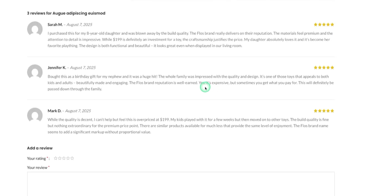 画像[6] - Woodmartテーマでコメント設定をカスタマイズし、インタラクティブ性を高める方法