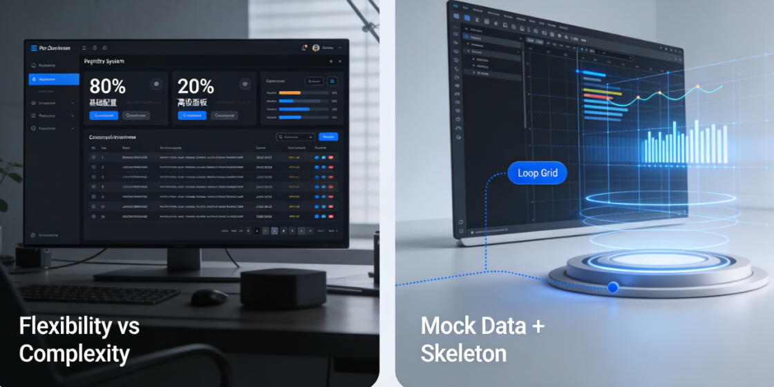Intégration de la grille en boucle
