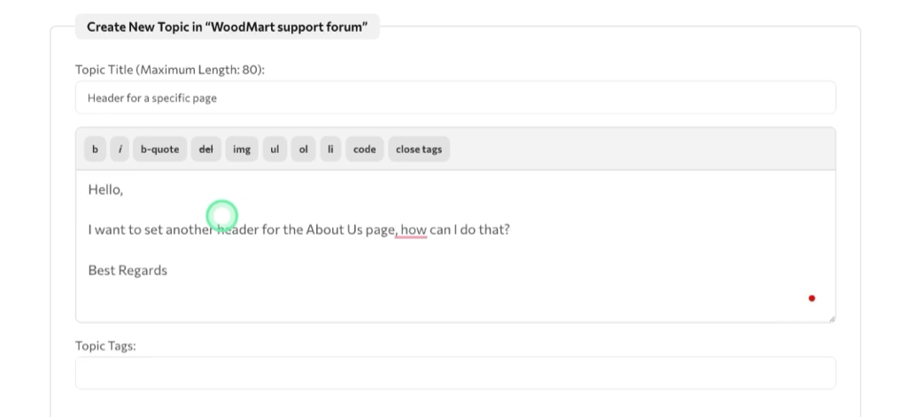 画像[9]-Woodmart フォーラム登録と投稿ガイド：完全なプロセスと機能解説