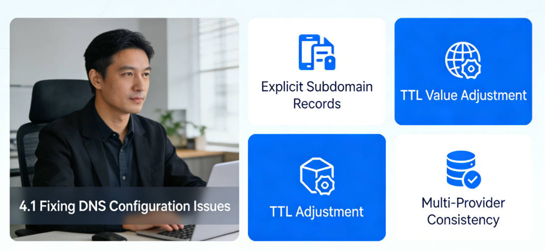 Conflit d'enregistrement DNS