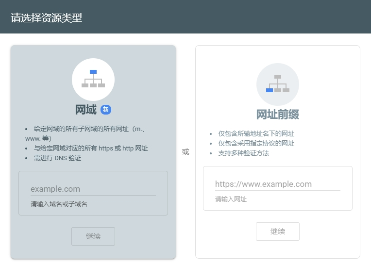 Processus d'ajout GSC — Modèle de domaine