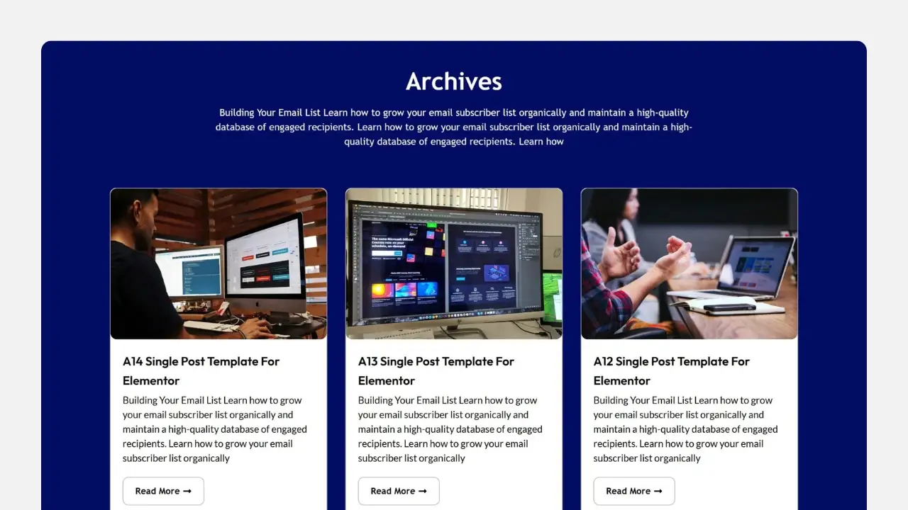 Les modèles d'archive Elementor ne fonctionnent pas ? Les utilisateurs de 90% négligent ces 5 raisons principales