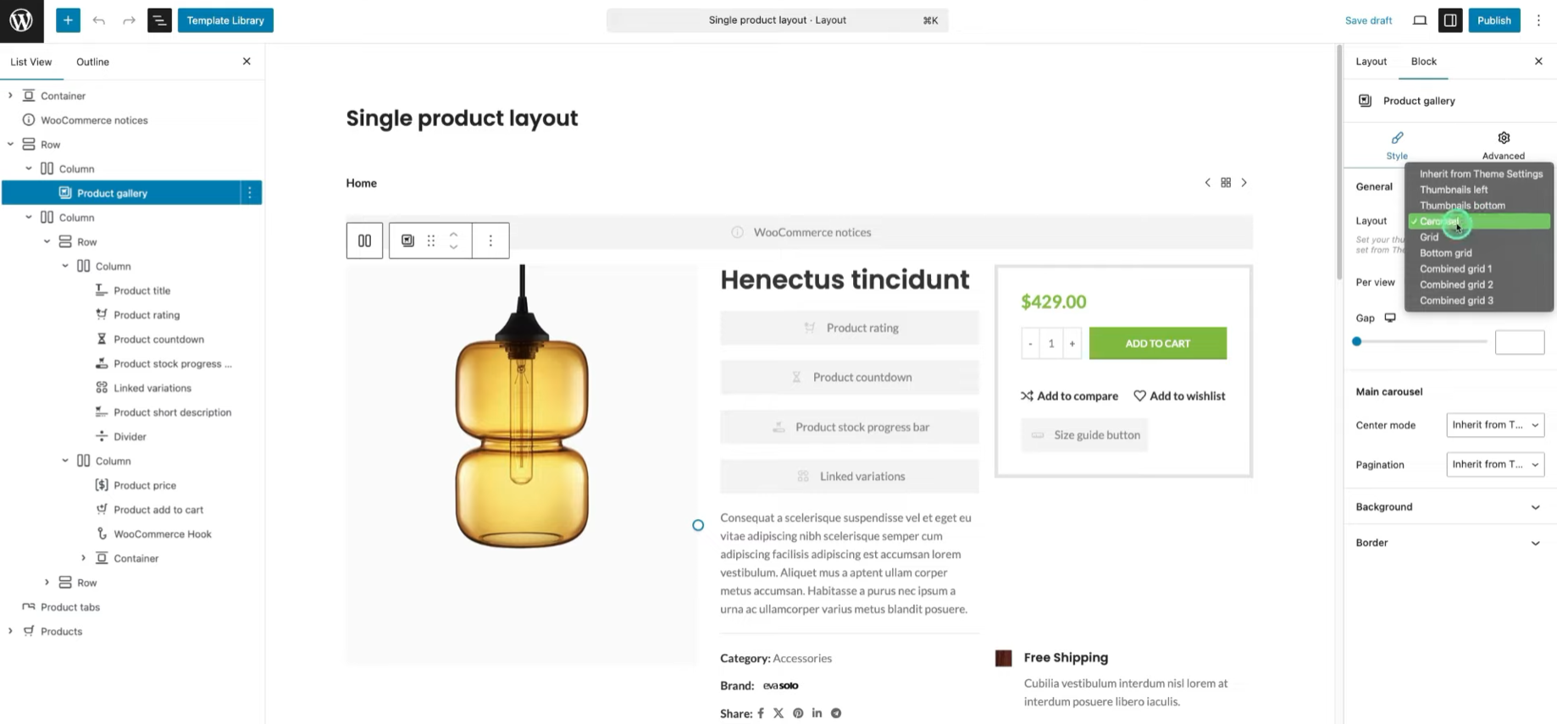 图片[5]-WoodMart Layout Builder 教学：WooCommerce 页面布局实操指南
