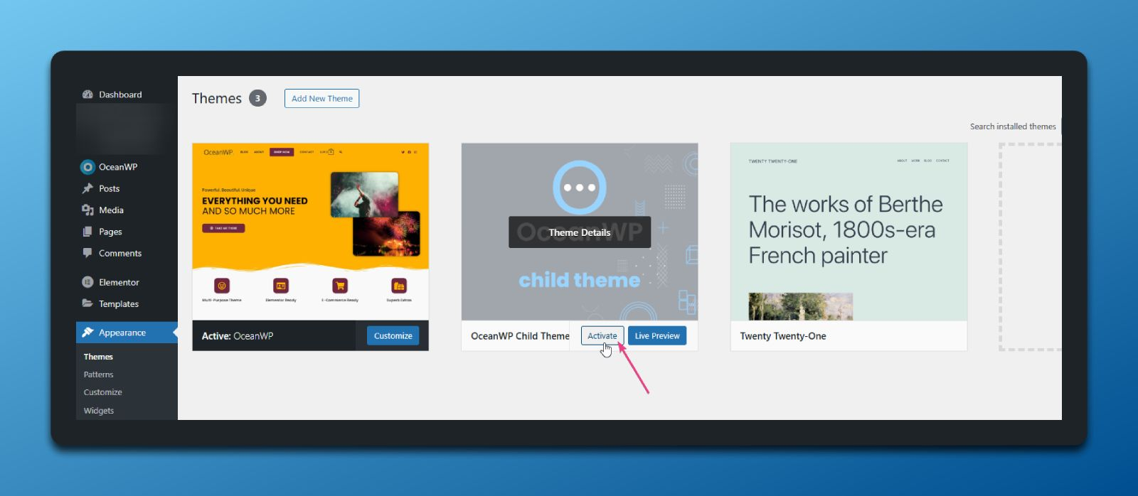 Image [6] - Lectures indispensables pour les thèmes enfants WordPress : une seule erreur dans style.css ou functions.php et tous vos efforts pour votre site web seront vains.